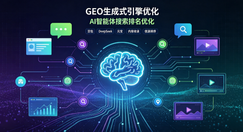 锦江区GEO 浪潮来袭：生成式引擎优化崛起，创作者争抢豆包、DeepSeek、元宝智能体流量入口